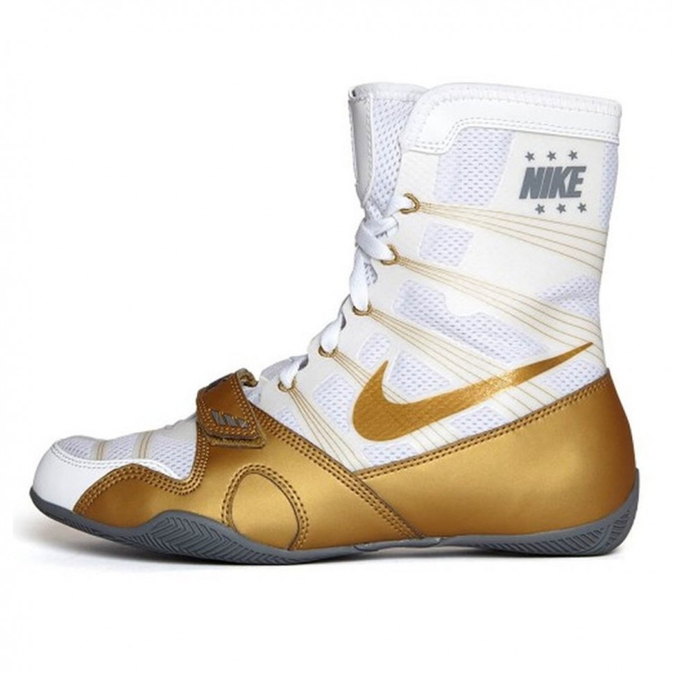 NIKE Hyperko - WHITE/METALLIC GOLD 634923-107 | UK7 / EU41 | SW61479.8